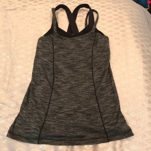 Lululemon tank with built in sports bra